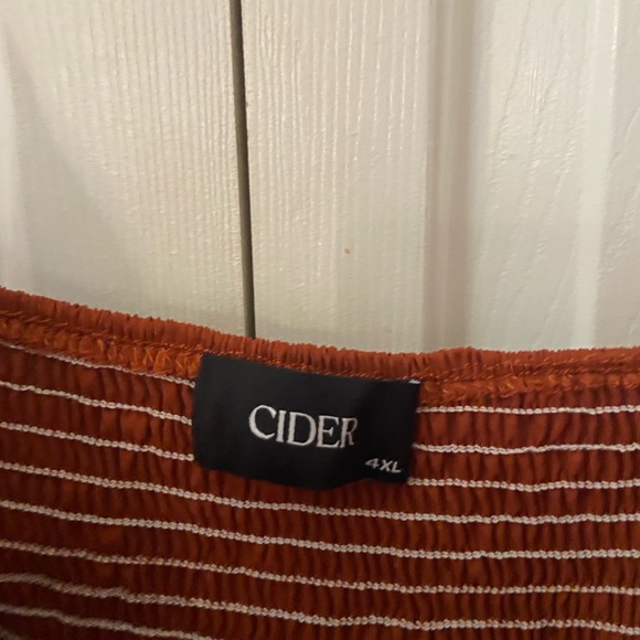 Elegant Rust Spaghetti Strap Dress - Picture 4 of 6